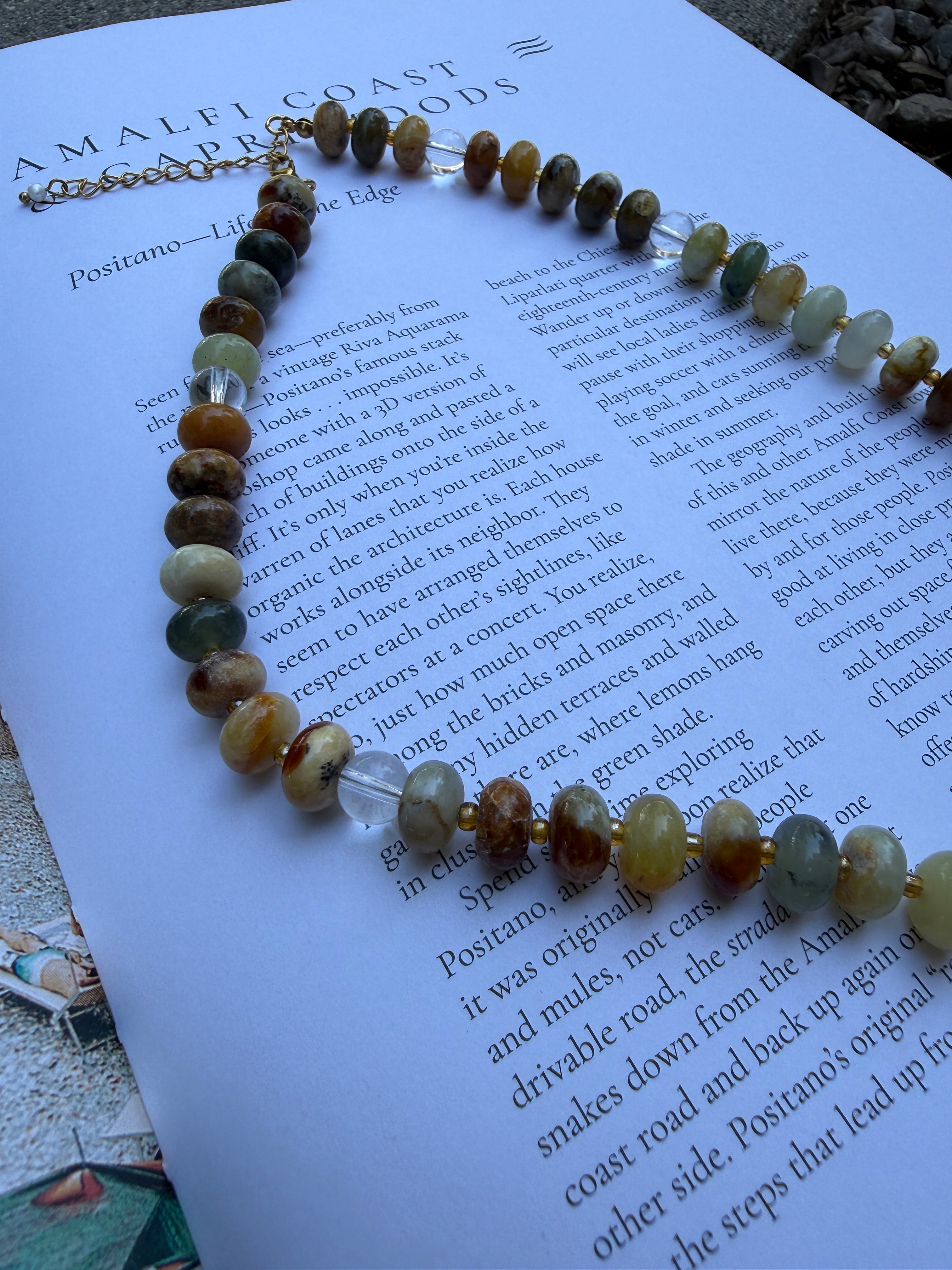 Earthy Jade Necklace