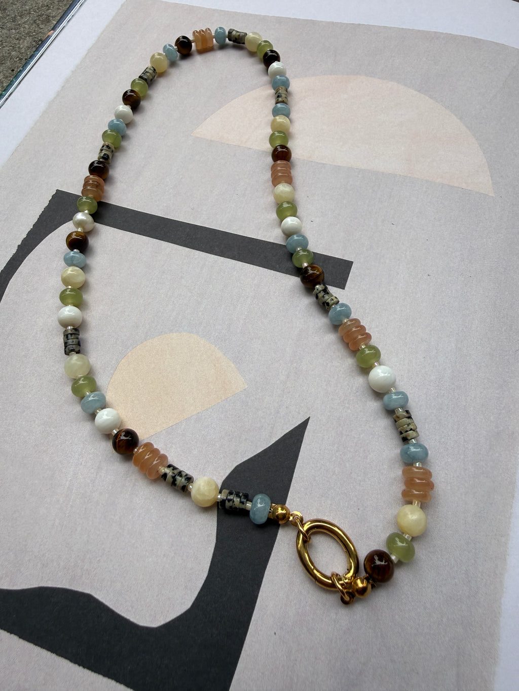 Macaron Beaded Necklace