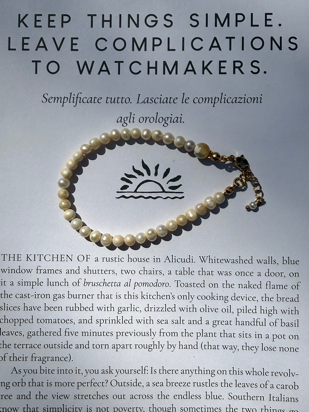 Mini Pearl Bracelet