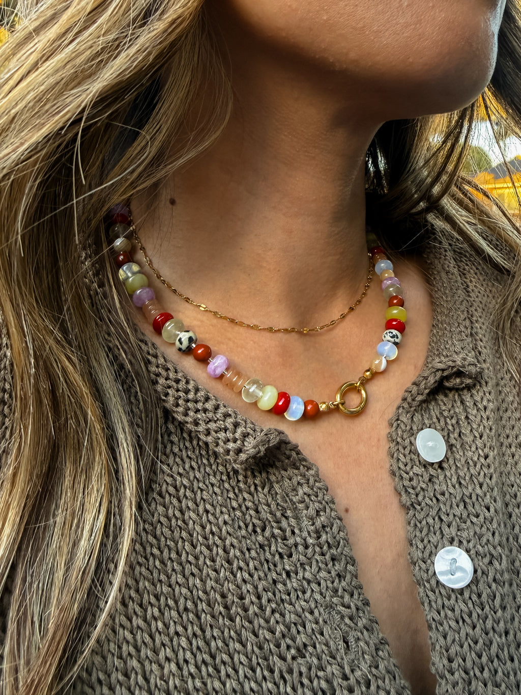 Jade Candy Necklace